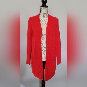 Forever 21 red cardigan in Small